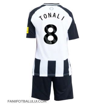 Newcastle United Sandro Tonali #8 Echipament de Fotbal Replică 2024-25 Copii Acasa (+ Șorturi)